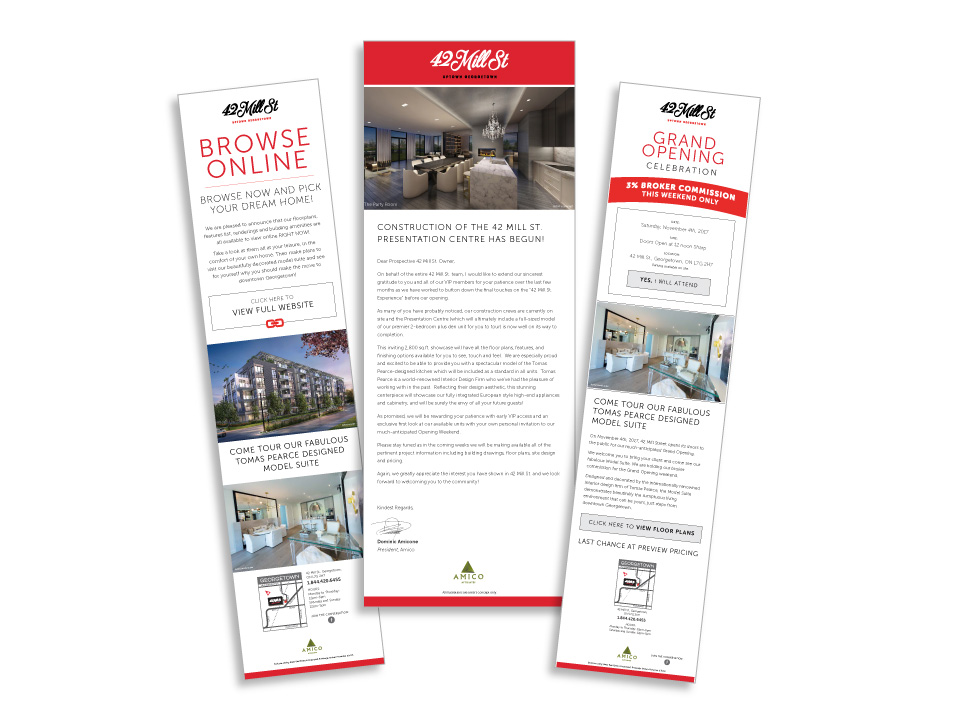 High Rise, AMICO, 42 Mill St, Digital Campaign