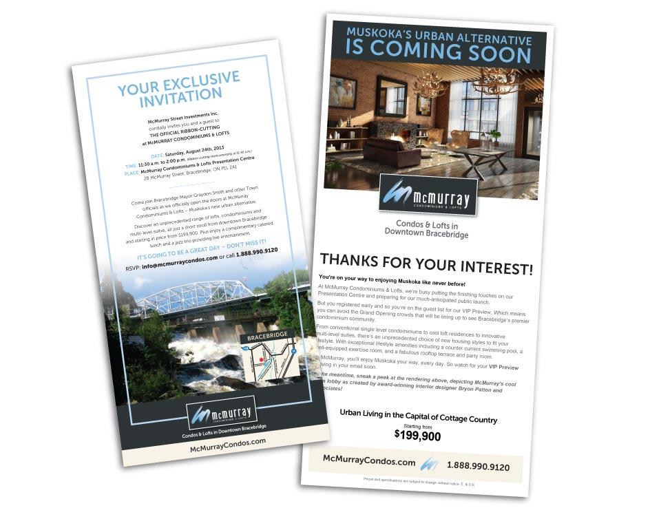 High Rise, John Davies,  McMurray Condominiums & Lofts , Digital Campaign