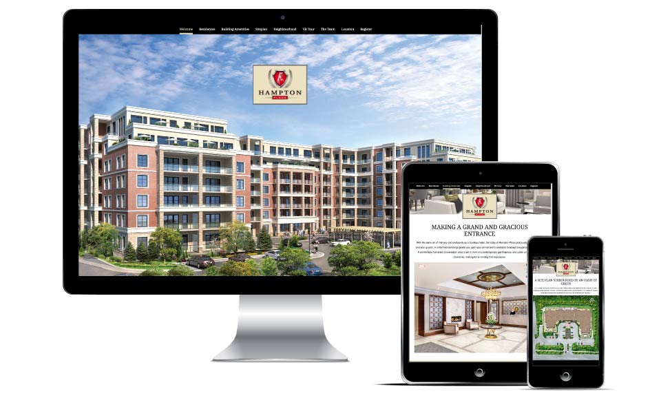 High Rise, Royal Pine Homes, Hampton Place, Website