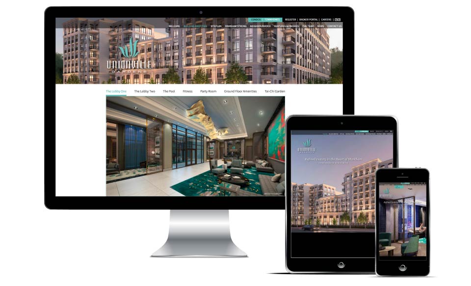 High Rise, Wyview Group, Unionville Garden, Website